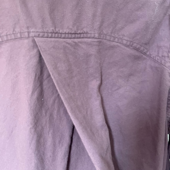 Lululemon Full Day Ahead Flannel Button Up Size 12 - Picture 11 of 15